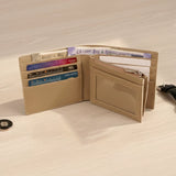 Leonardo Vegan Leather Men Bifold Wallet