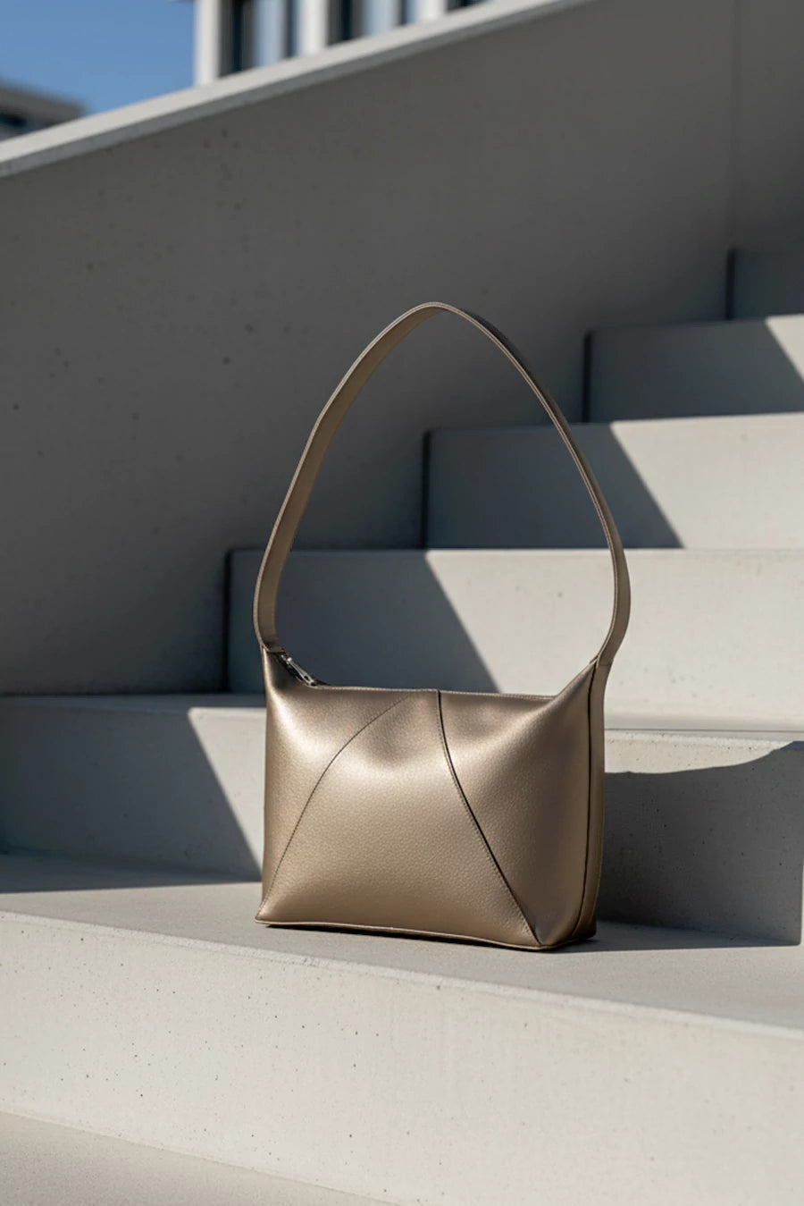 Demi Vegan Leather Hobo Bag THE HOUSE OF GANGES