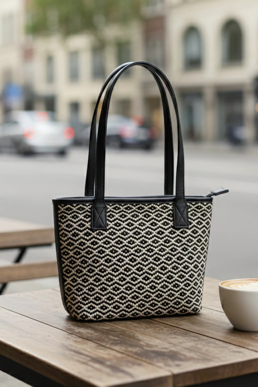 Mini Handloom Tote Bag THE HOUSE OF GANGES