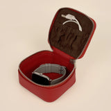 Vegan Square jewellery case ruby lifestyle 