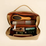 Emi Vegan Leather Toiletry Pouch