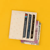 Vegan Leather James Card Holder Ost White Lifestyle 
