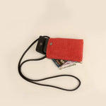 Grace Soft Jute Mobile Sling Tomato Lifestyle 
