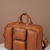 The Messenger Bag Vegan Leather