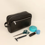 Men Vegan Travel toiletry bag Midnight Lifetsyle