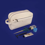 The Vegan Leather Travel Toiletry Pouch