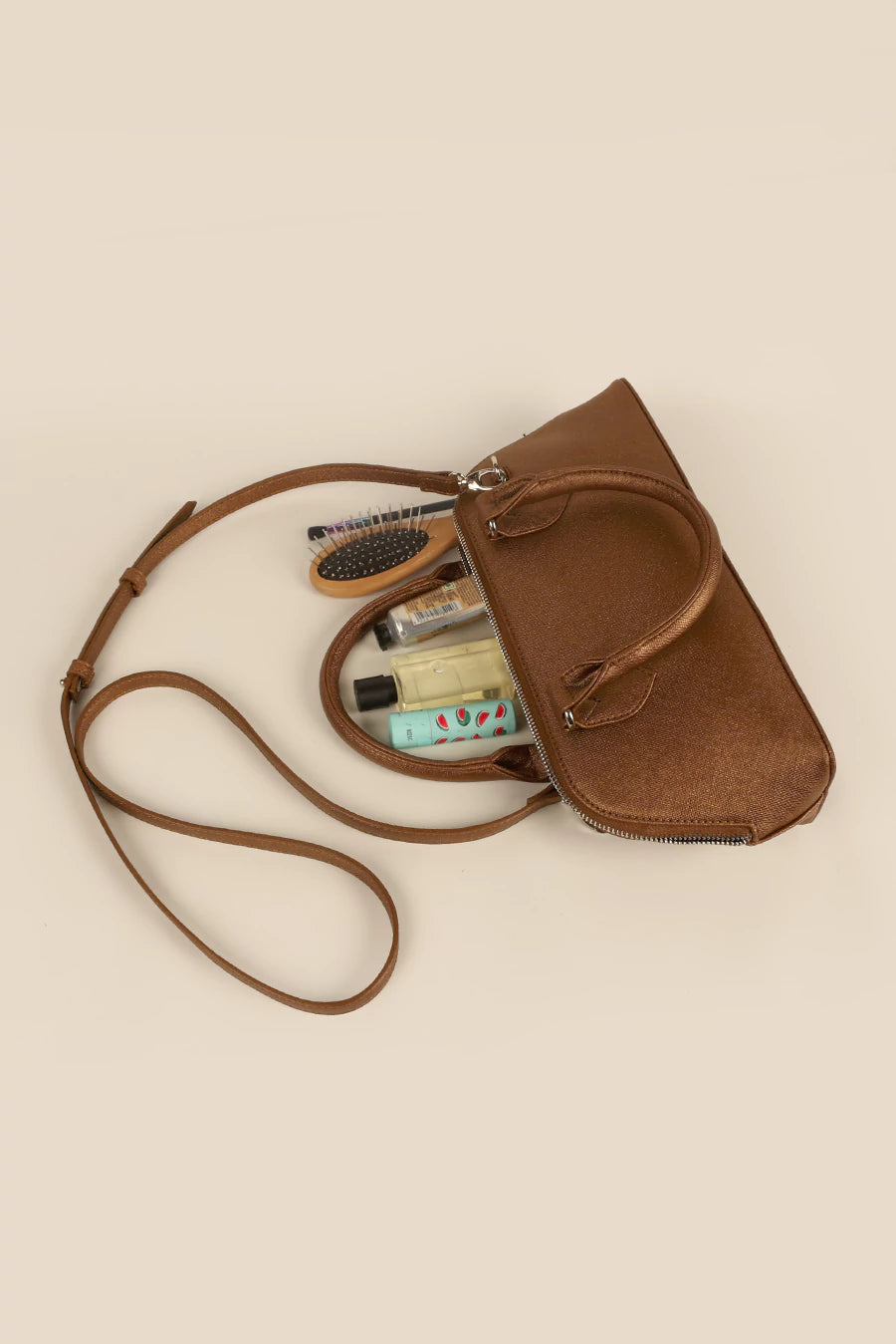Everly Vegan Leather Handbag THE HOUSE OF GANGES
