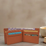 Leonardo Vegan Leather Men Bifold Wallet