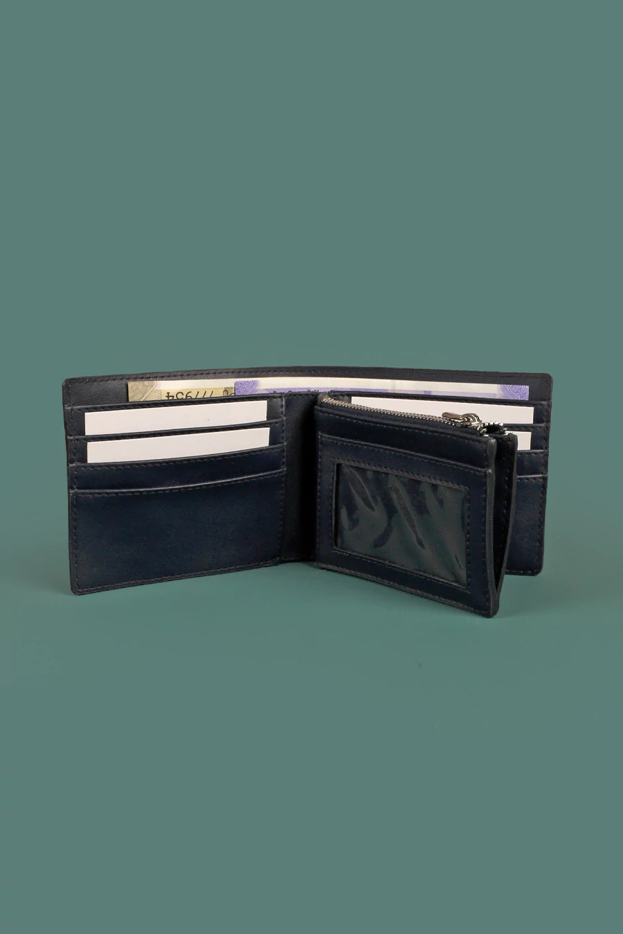 Leonardo Vegan Leather Men Bifold Wallet