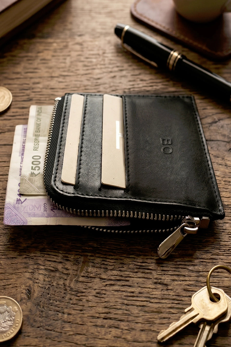 Card Coin Vegan Leather