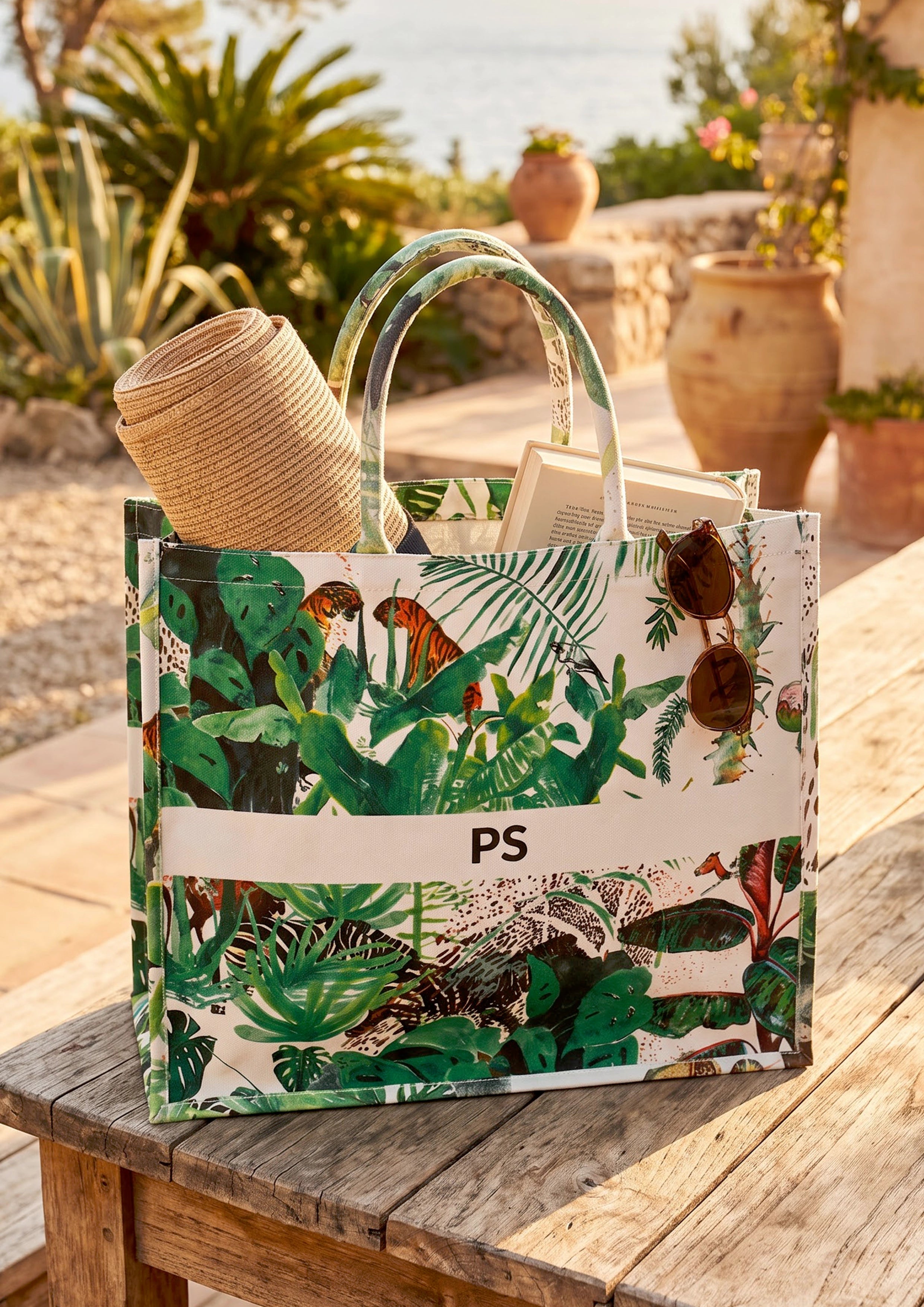 Tropical Personalised Tote