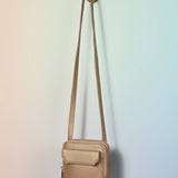 Vertical Vegan Leather Mobile Pouch