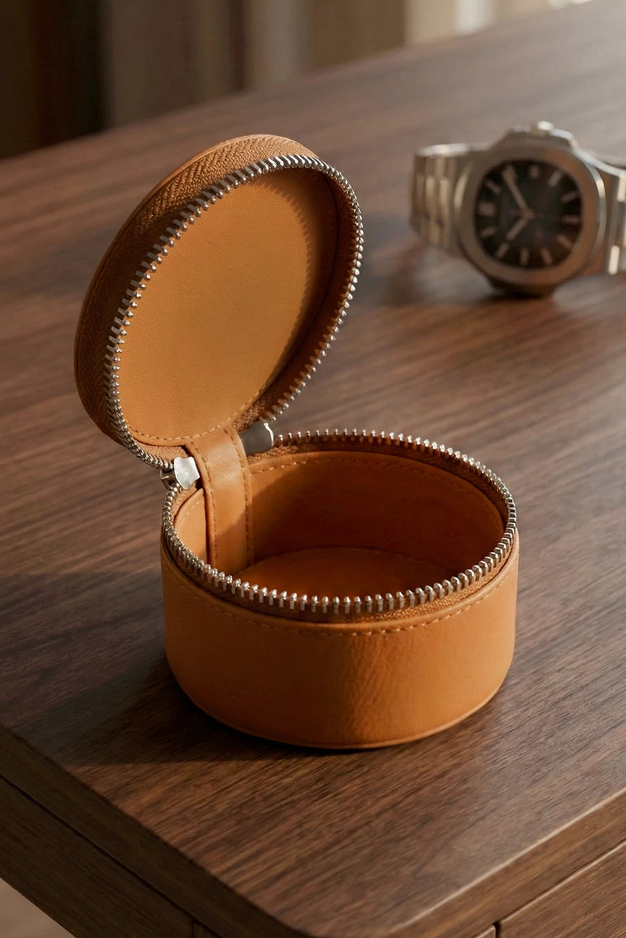 Rogate Medium Vegan Leather Watch Case 🏆 #1 Bestseller | Loved by 1000+ Customers THE HOUSE OF GANGES