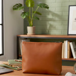 Slindon Medium Vegan Leather Toiletry Pouch THE HOUSE OF GANGES