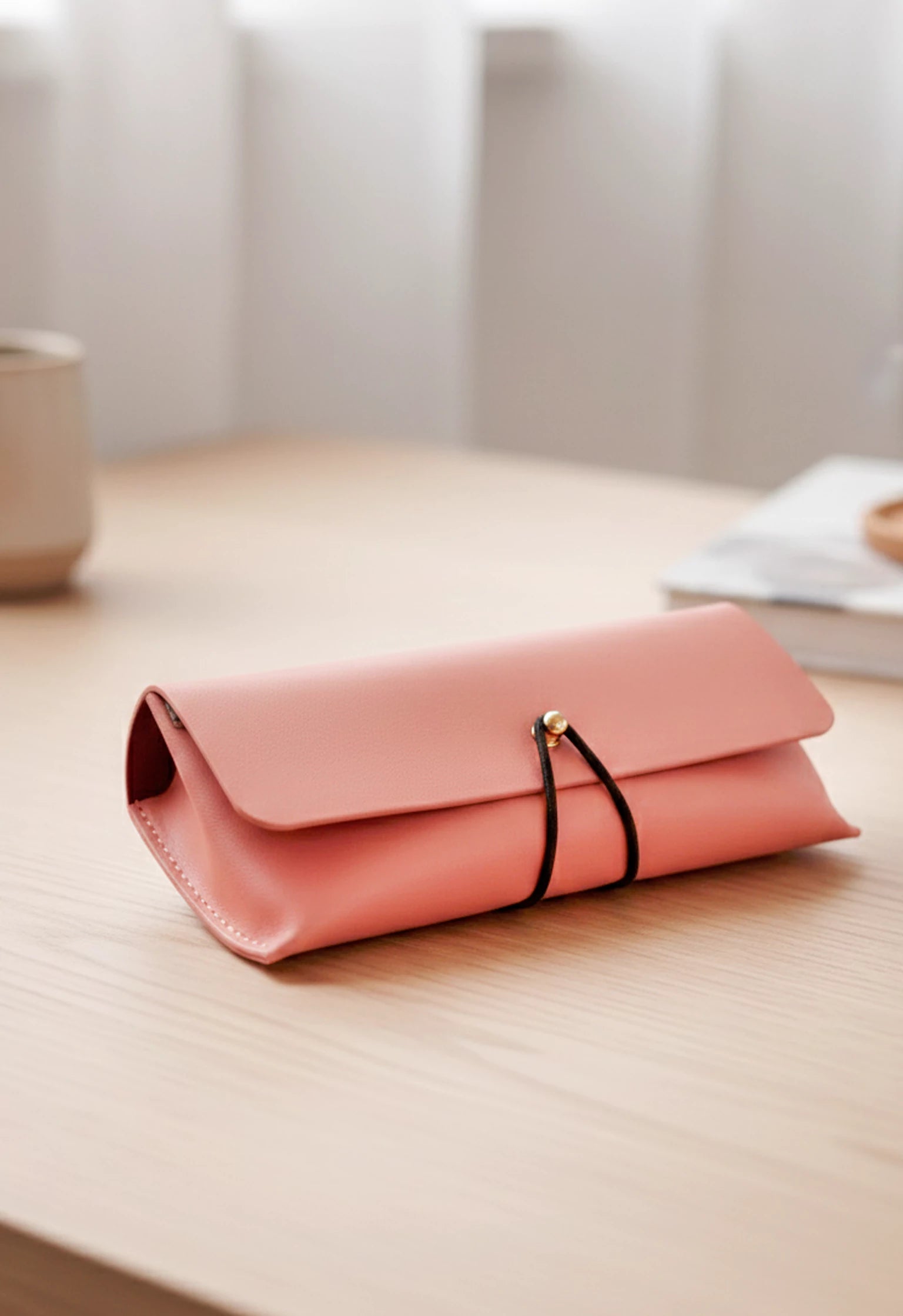 Newell Slim Vegan Leather Sunglass Case 🏆 #1 Bestseller | Protects sunglasses from scratches & damage — slim daily essential THE HOUSE OF GANGES