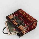 Charlotte Handloom Box Tote Bag