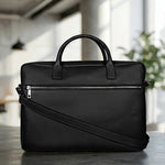 Camdale 15inch Vegan Leather Laptop Bag THE HOUSE OF GANGES