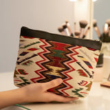 Slindon Small Handloom Toiletry Pouch