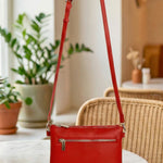 Dual Sling Vegan Leather Crossbody THE HOUSE OF GANGES