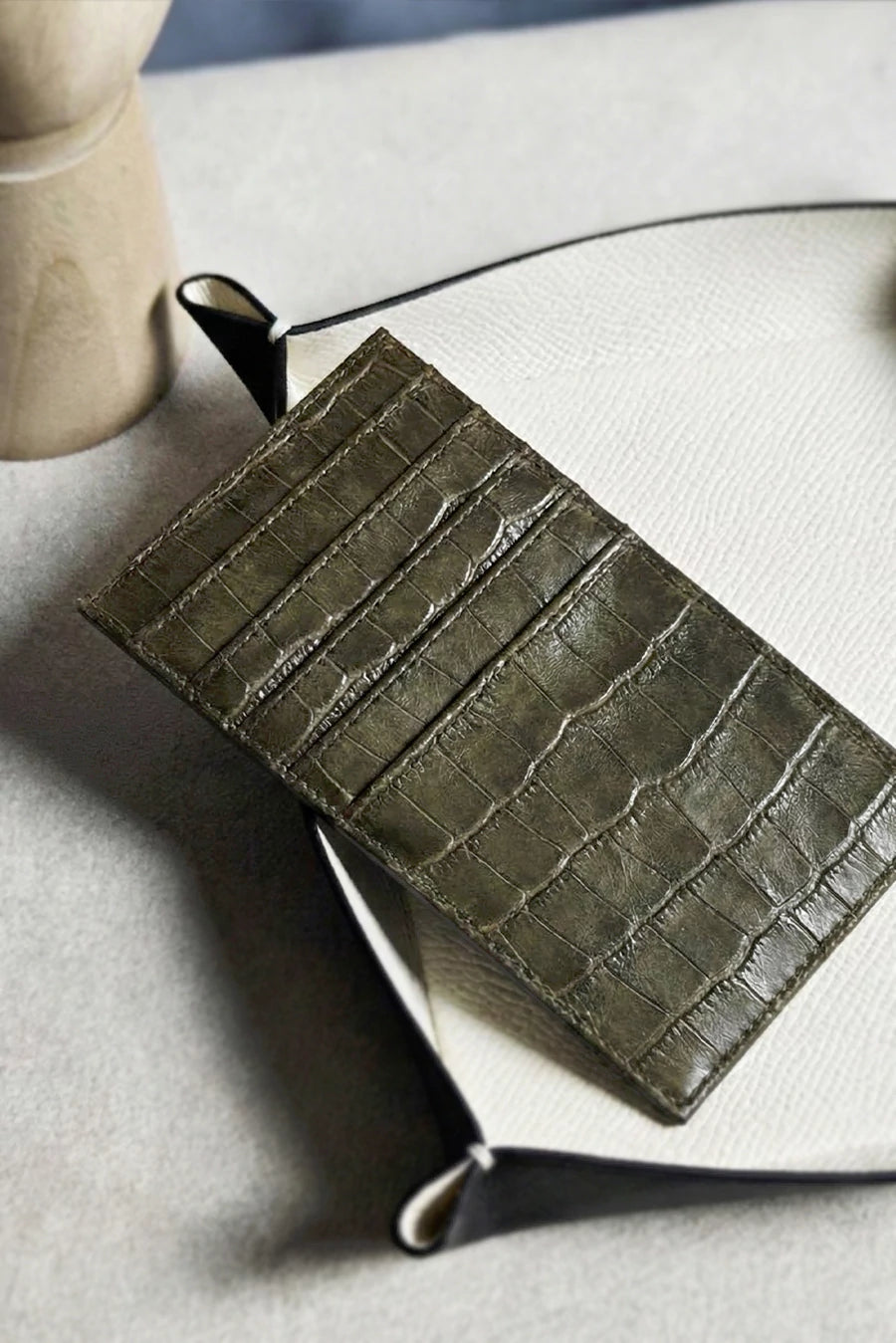 Angelino Vegan Leather Card Holder THE HOUSE OF GANGES