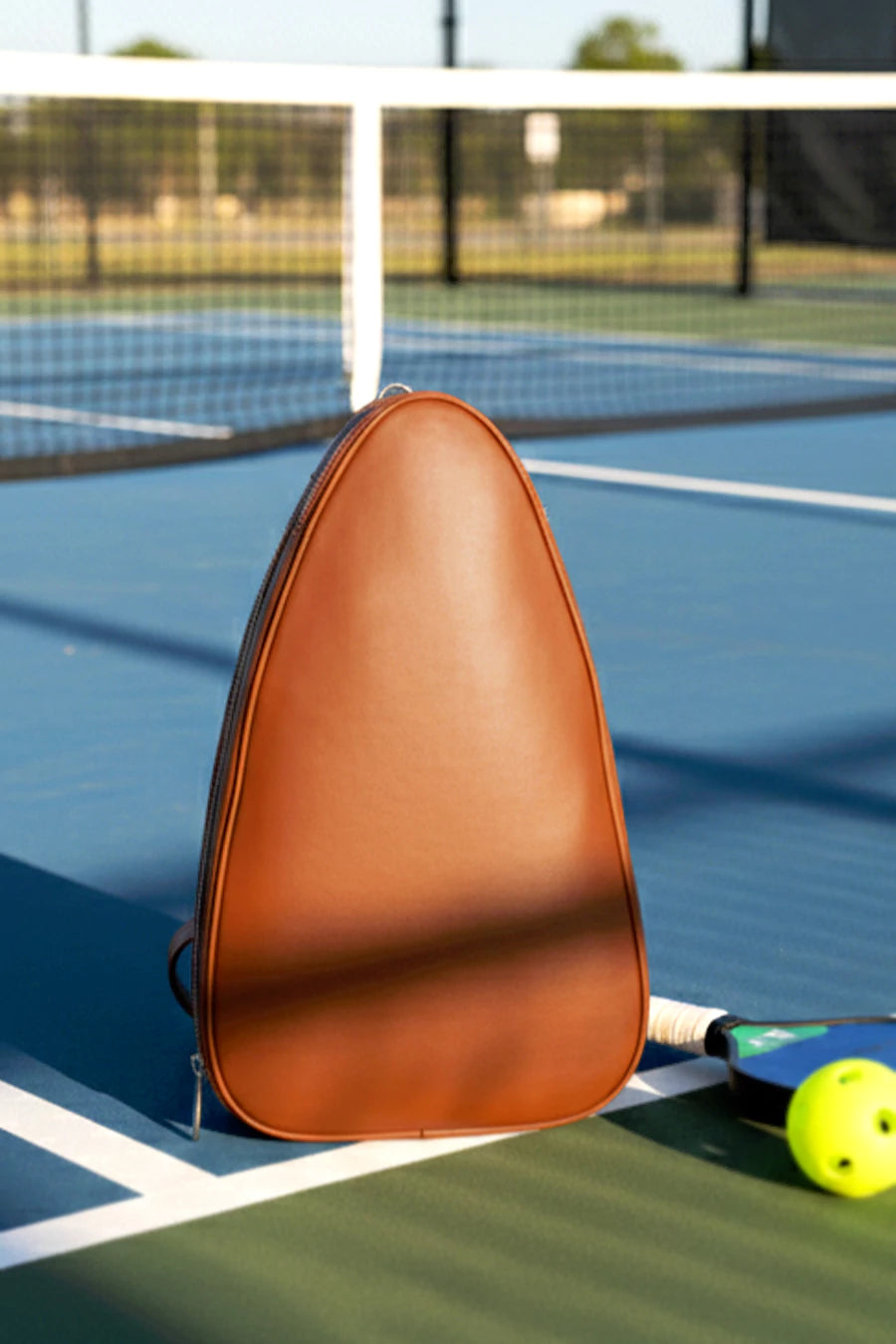 Pickleball Vegan Leather Sling Bag THE HOUSE OF GANGES