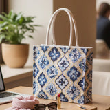 AZURE BLOOM WOMEN OFFICE BAG THE HOUSE OF GANGES