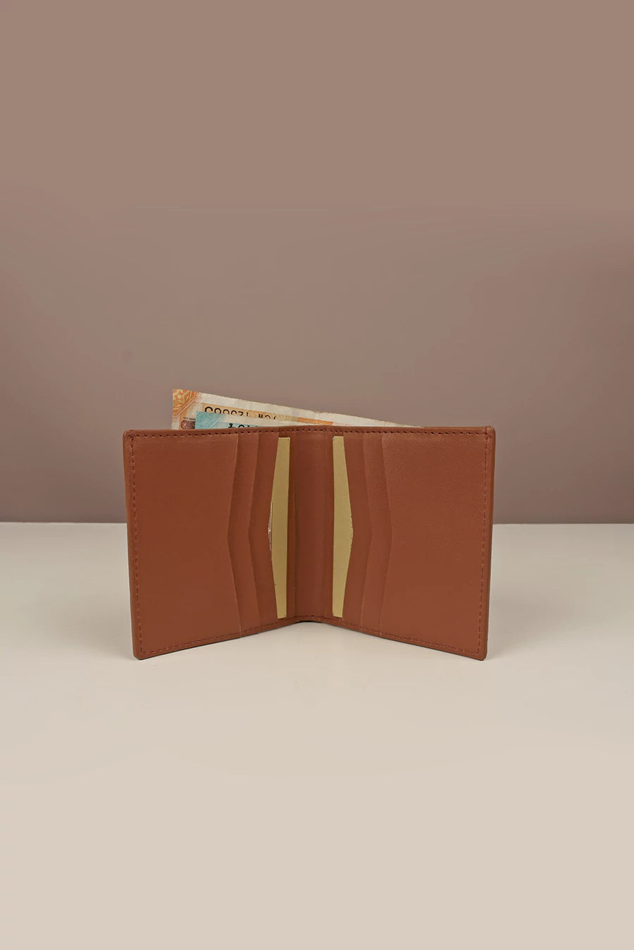 Bechem Vegan Leather Bifold Wallet THE HOUSE OF GANGES