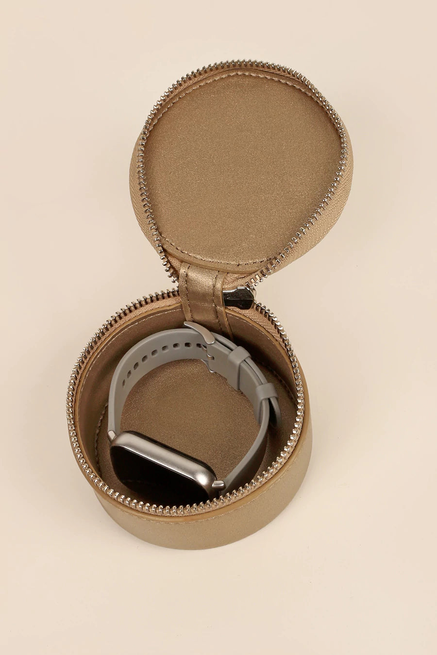 Rogate Medium Vegan Watch Case Gilt Open