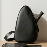 Pickleball Vegan Leather Sling Bag
