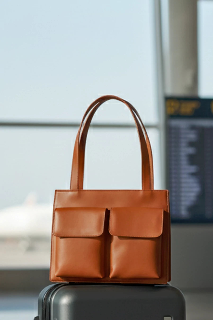 Barbara Vegan Leather Women Office Bag THE HOUSE OF GANGES