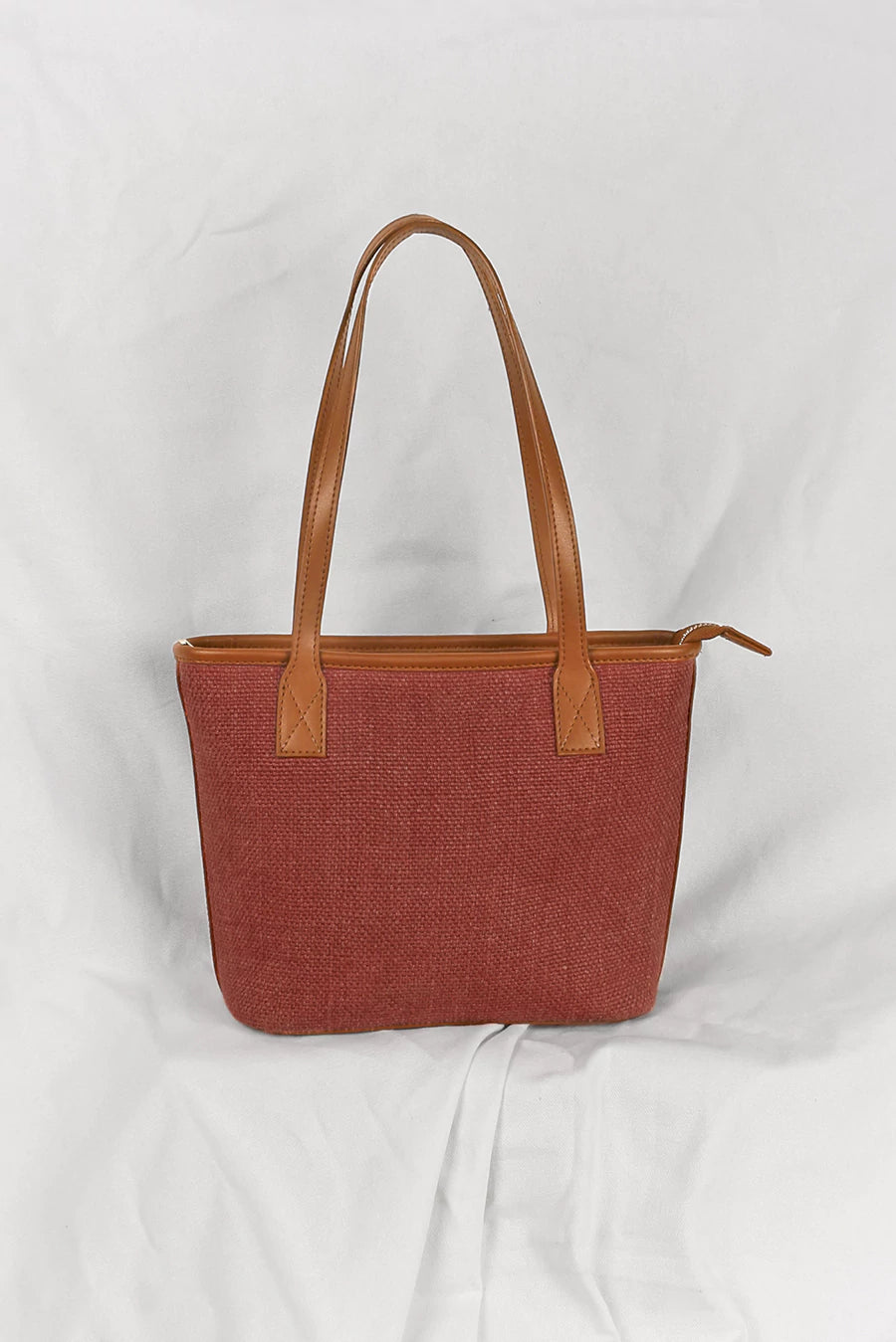Mini Soft Jute Tote Bag THE HOUSE OF GANGES