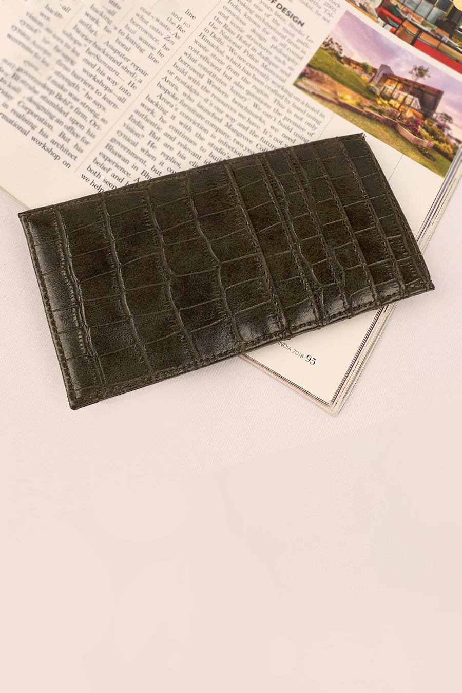 Angelino Vegan Leather Card Holder THE HOUSE OF GANGES