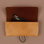 Newell Sunglass Case/ Cover Russet Front