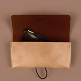 Newell Sunglass Case/ Cover Chestnut front