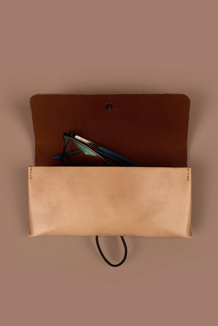 Newell Sunglass Case/ Cover Chestnut front