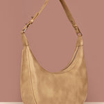 Vegan Moony Women Shoulder Bag Buttermilk Front