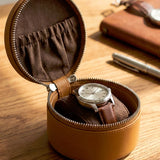 Rogate Large Vegan Leather Watch Case 🏆 #1 Bestseller | Loved by 1000+ Customers THE HOUSE OF GANGES