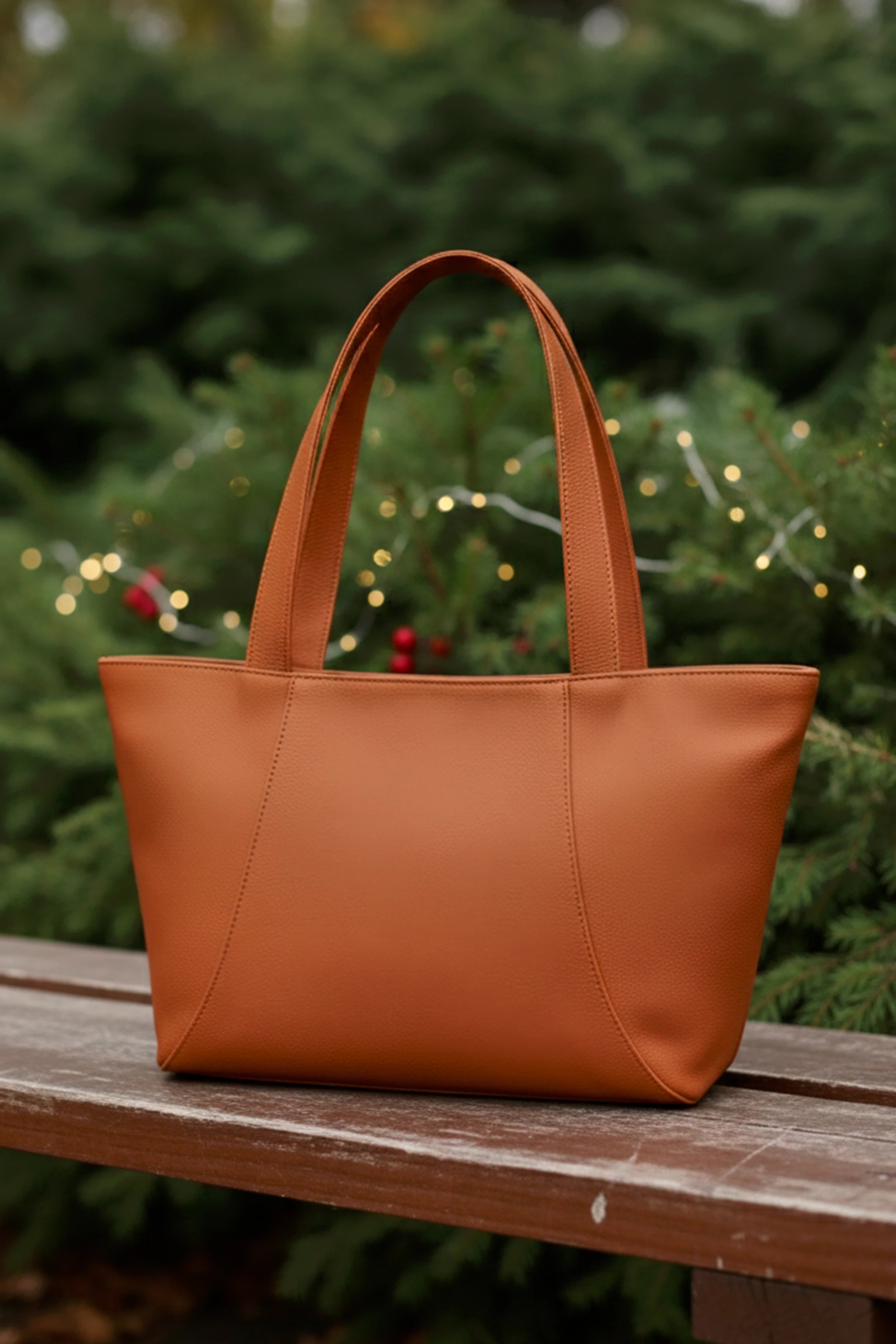 June Vegan Leather Tote Bag THE HOUSE OF GANGES