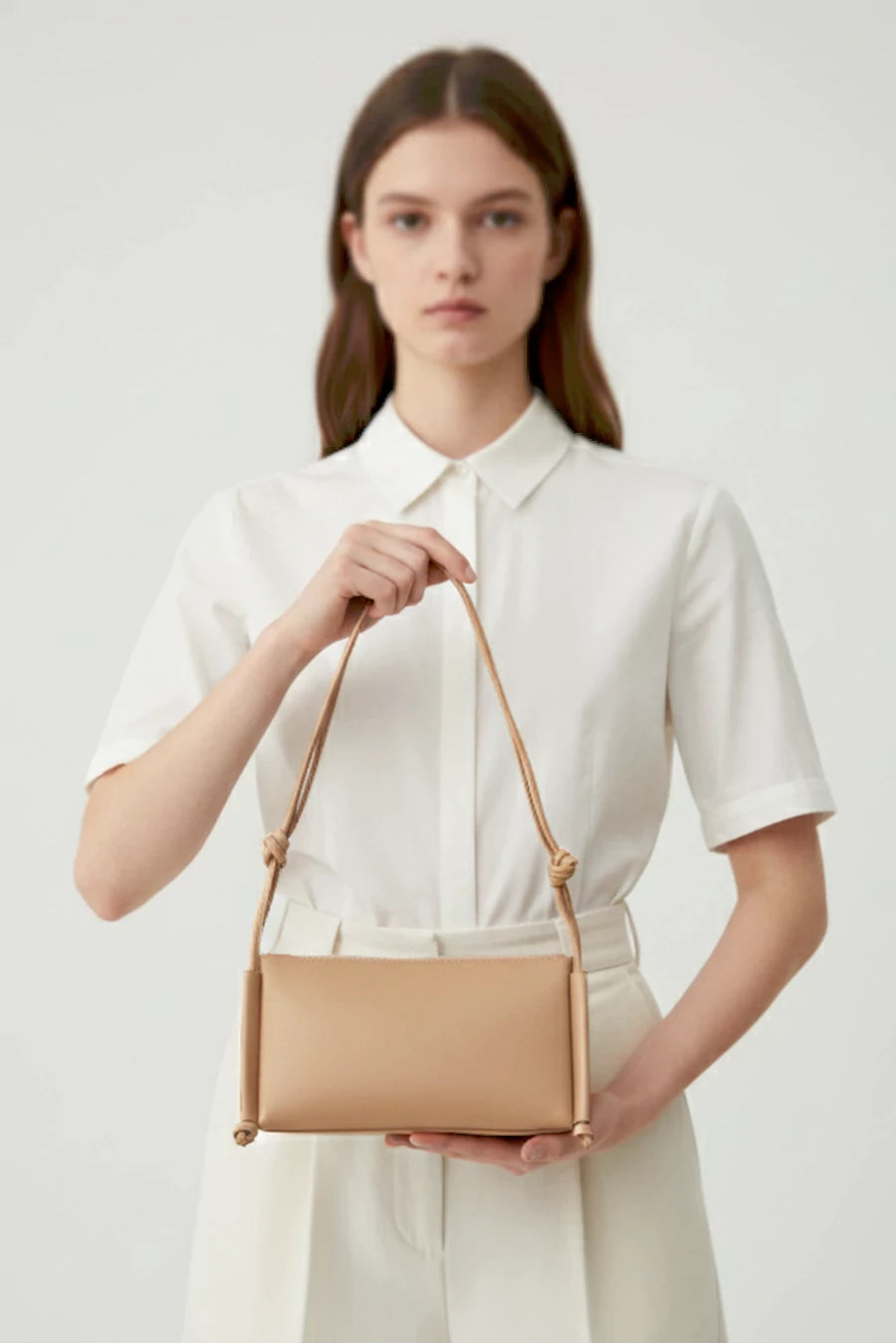 Claire Vegan Leather Shoulder Bag