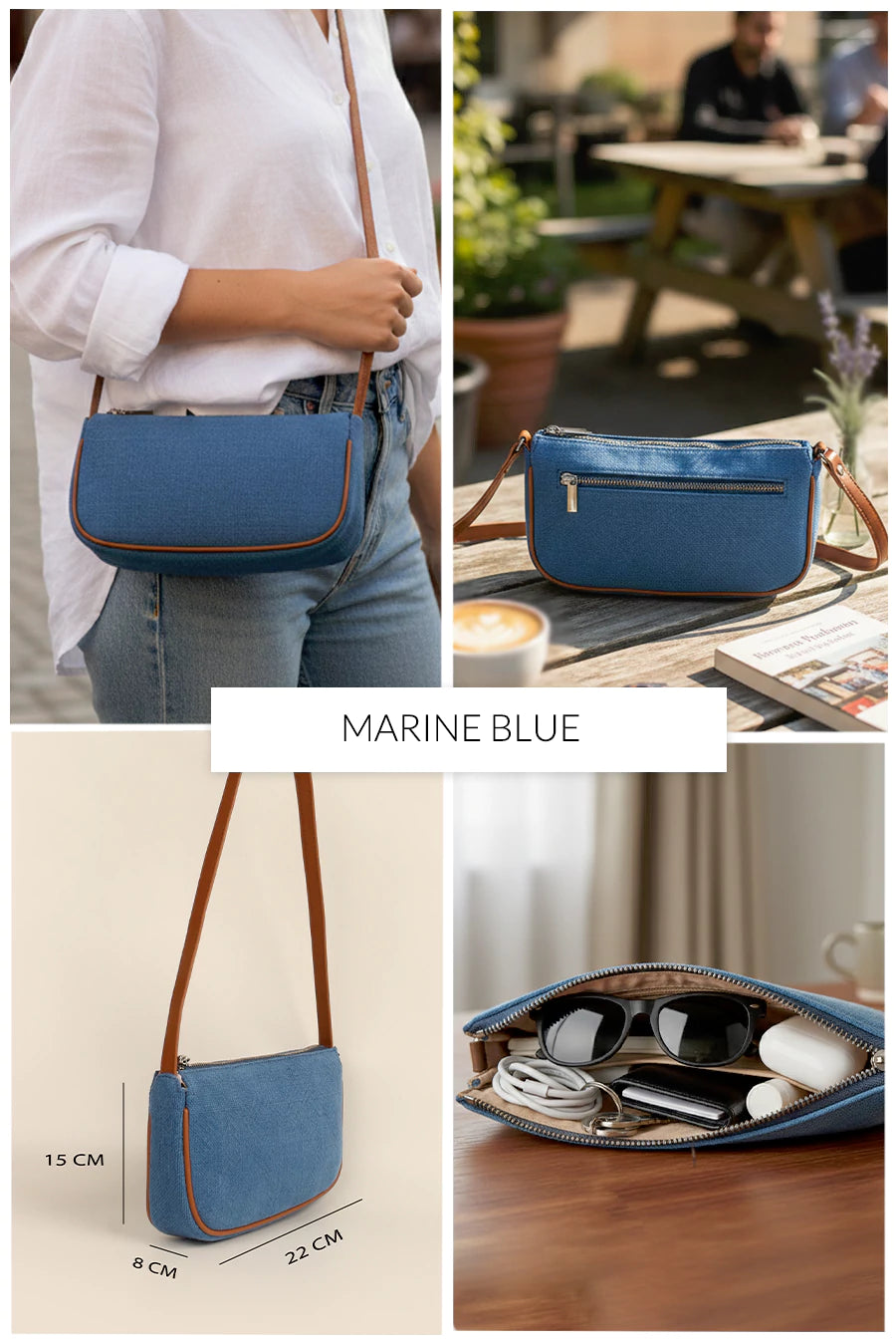 Daily Sling Soft Jute Shoulder Bag THE HOUSE OF GANGES