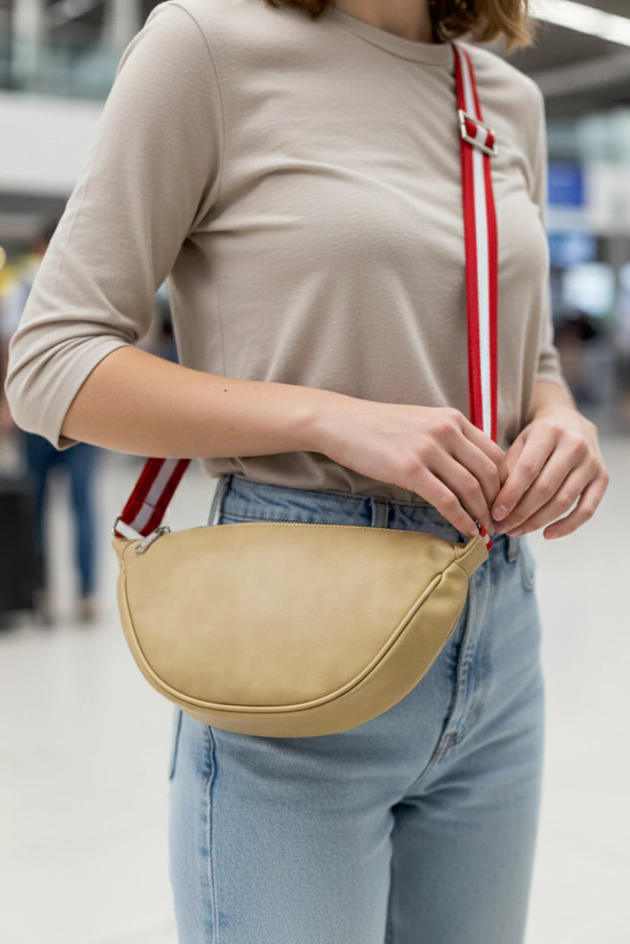 Sling Vegan Leather Bum Bag THE HOUSE OF GANGES