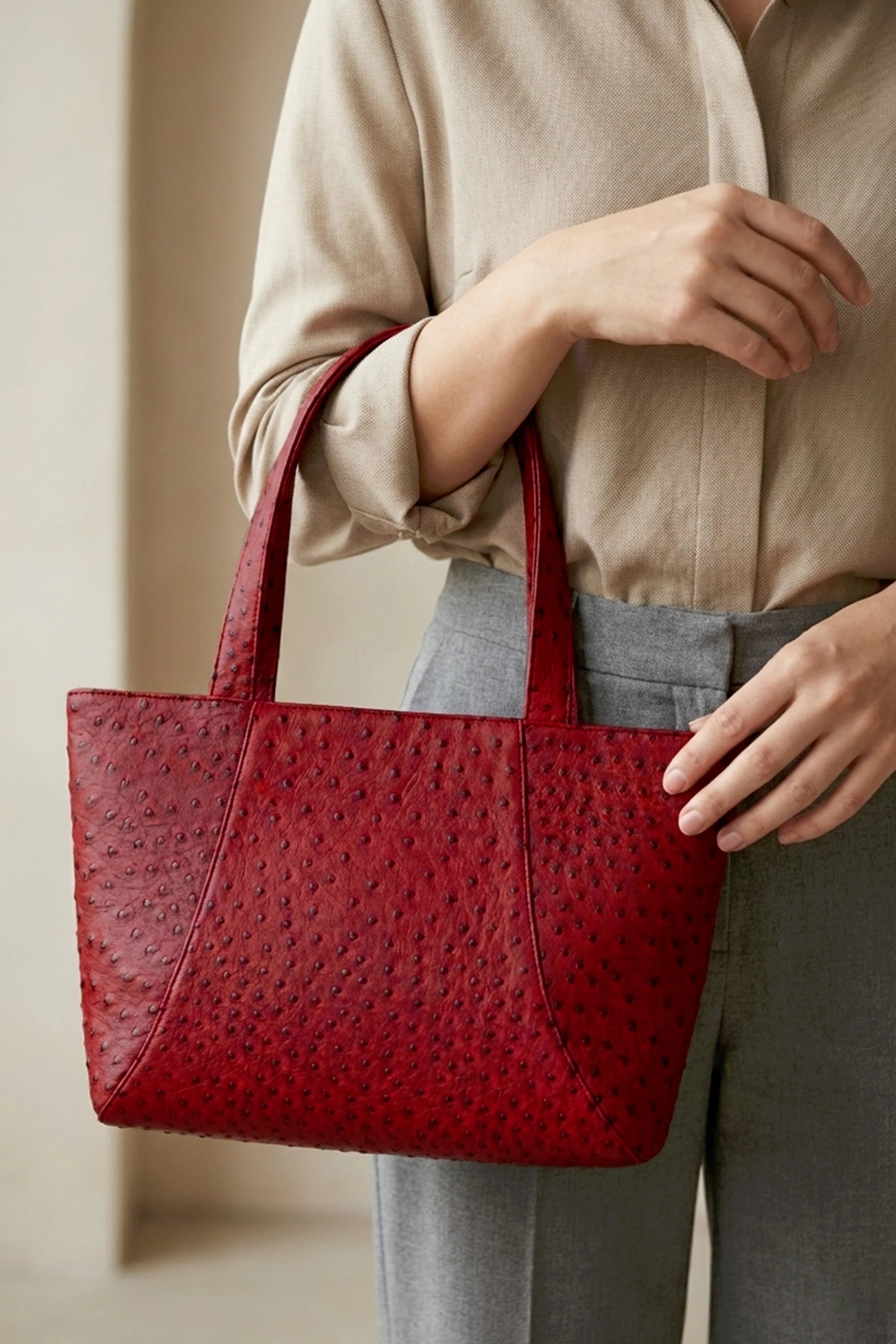 June Vegan Leather Tote Bag