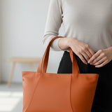 June Vegan Leather Tote Bag