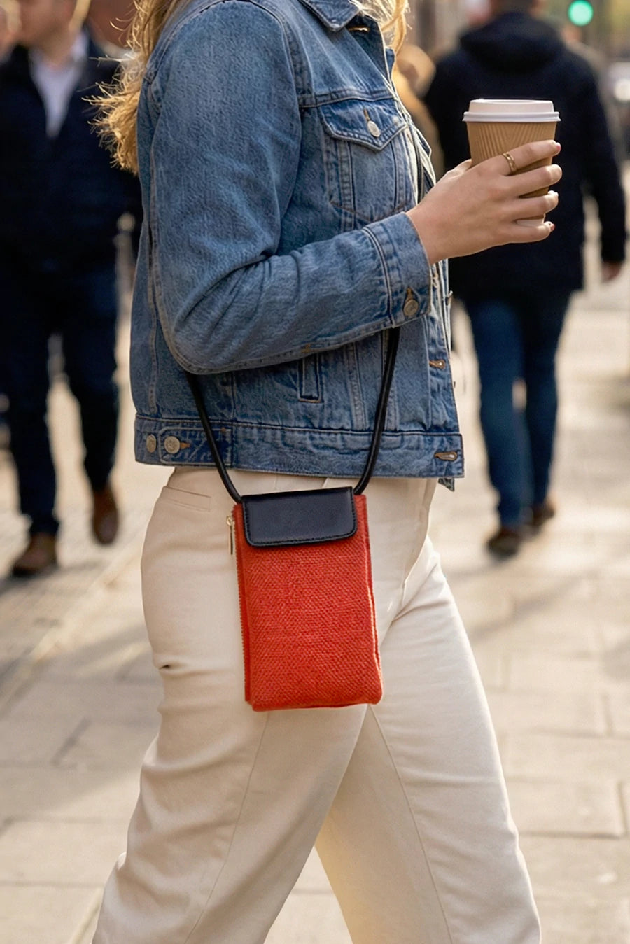 Grace Soft Jute Mobile Sling 🏆 #1 Bestseller | Loved by 1000+ Customers THE HOUSE OF GANGES