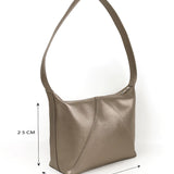 Demi Vegan Leather Hobo Bag