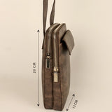 Vertical Vegan Leather Mobile Pouch