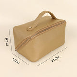 Emi Vegan Leather Toiletry Pouch
