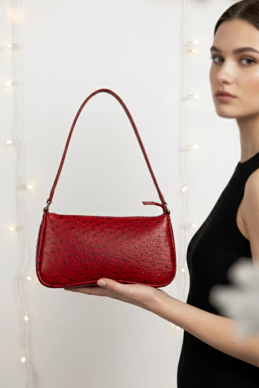 Emily Vegan Leather Shoulder Bag