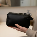 Trio Vegan Leather Toiletry Pouch