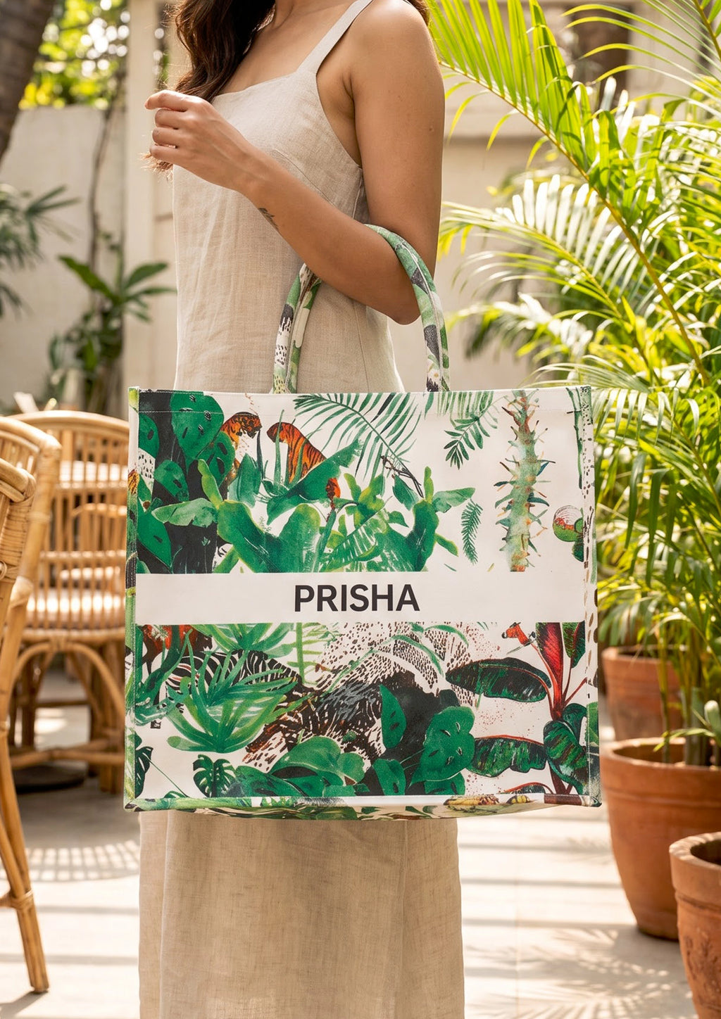 Tropical Personalised Tote